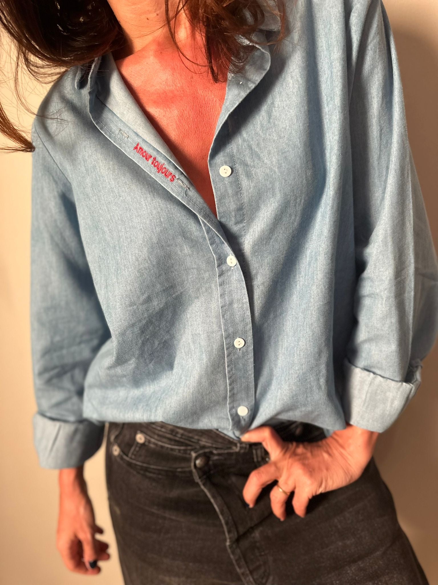 Chemise Amour Toujours Melle D Chemise Femme Message – Melle