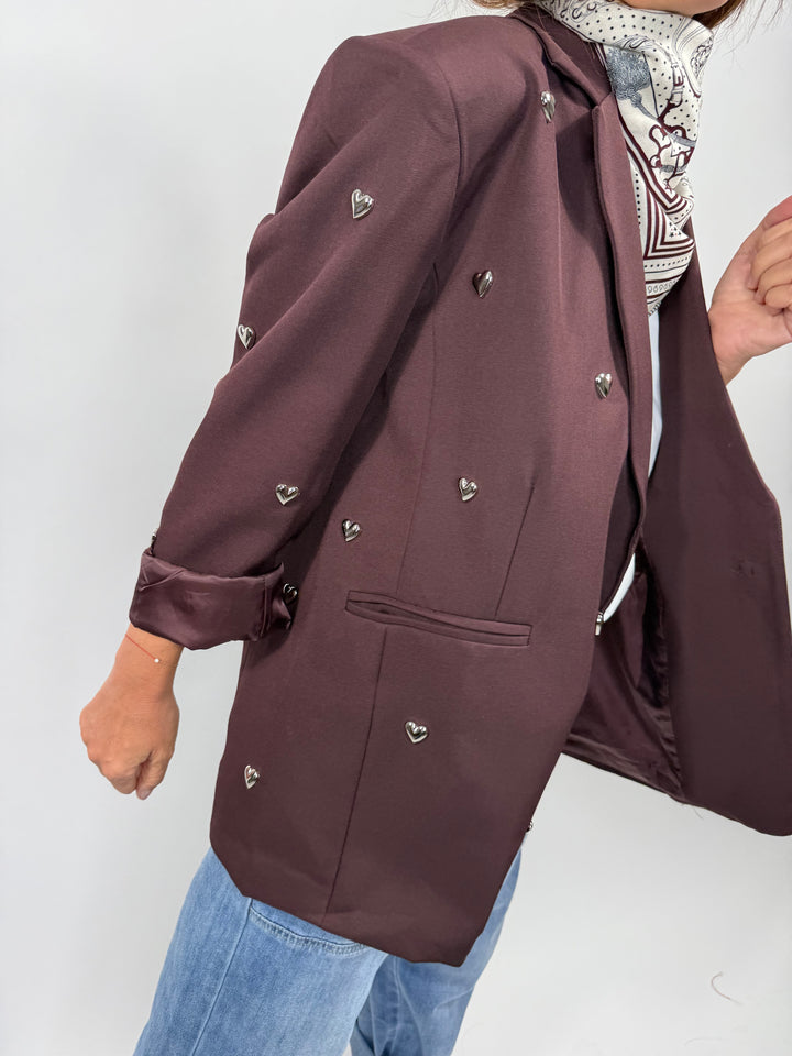 Blazer Hearty Melle D Vue de cote 