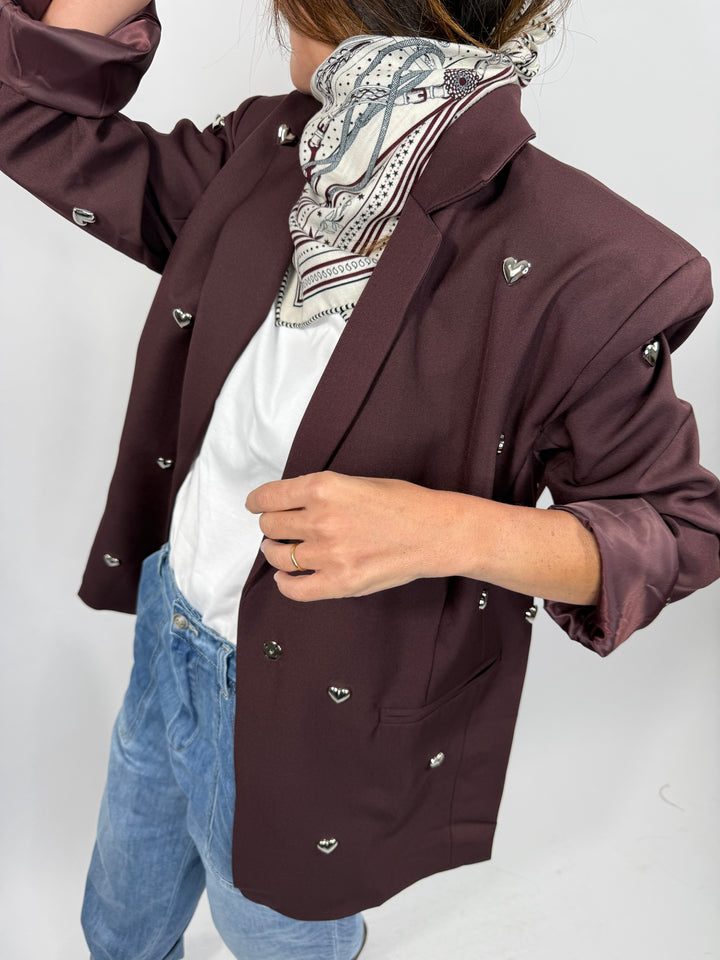 Blazer Hearty Melle D Vue de profil 