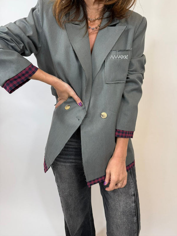 Blazer Milky Gris