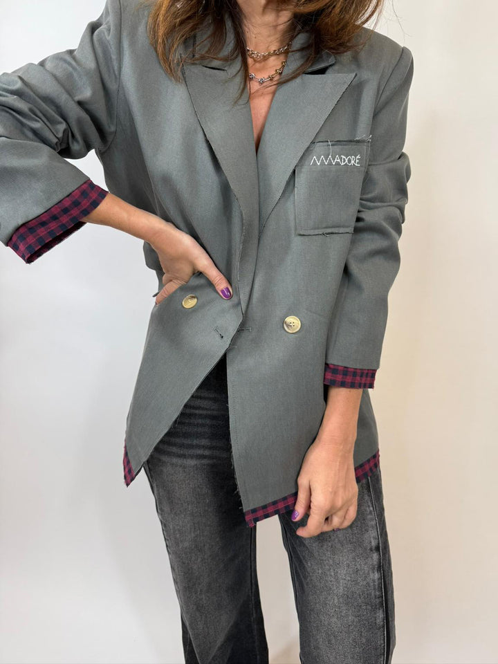 Blazer Milky Gris