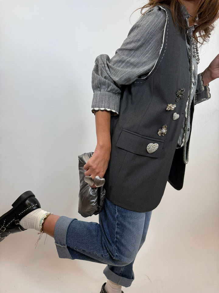 Blazer Simon Melle D côté