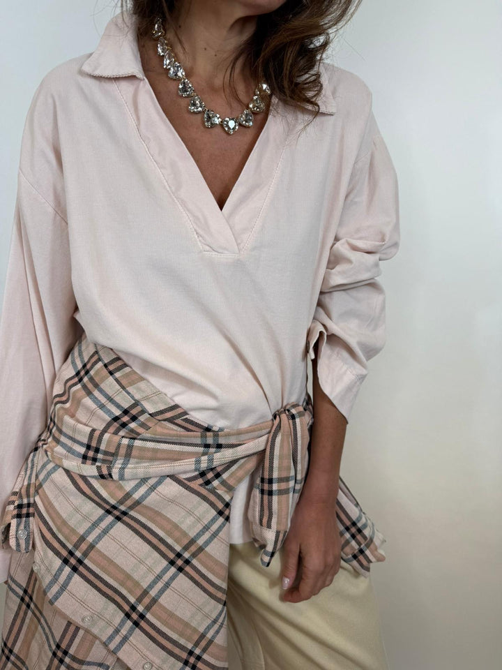 Blouse Aloha Melle D Rose Clair