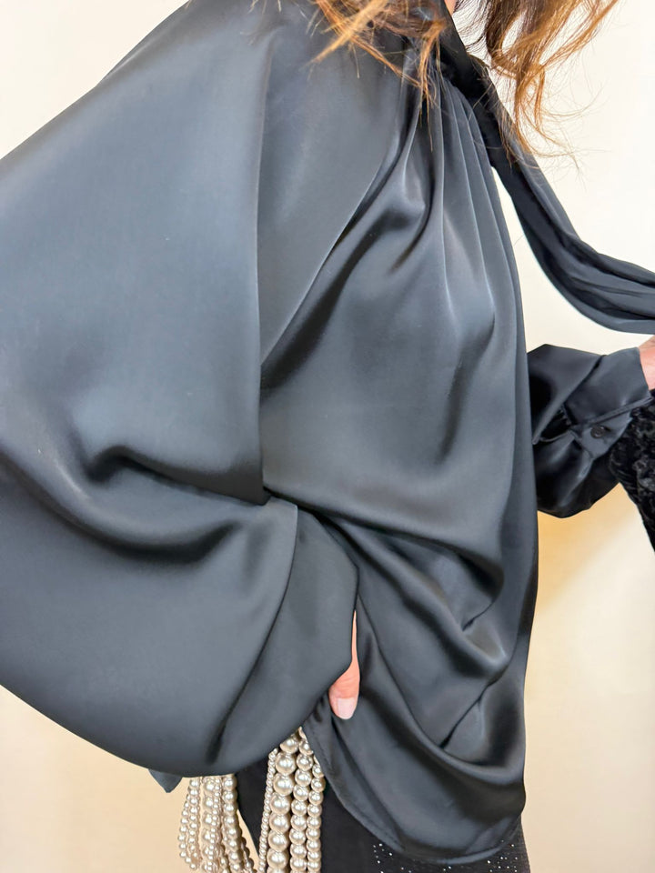 Blouse Cavalo Melle D noir coté