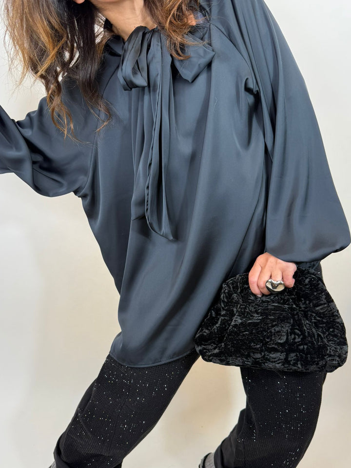 Blouse Cavalo Melle D noir look