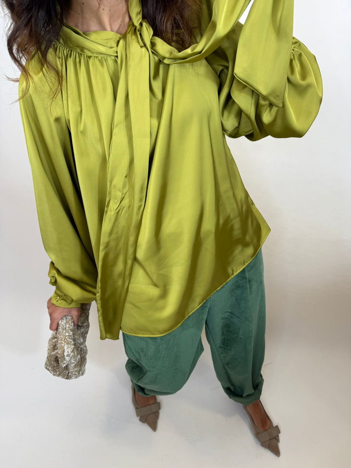 Blouse Cavalo Melle D vert olive 3