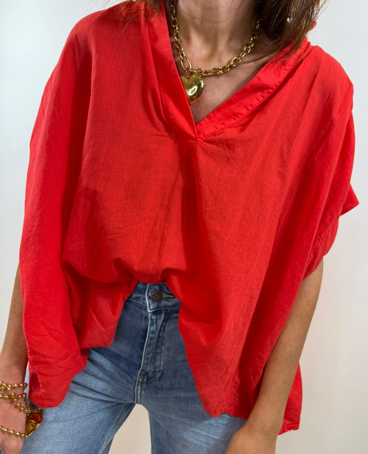 Blouse Éléa Melle D Rouge couleur 
