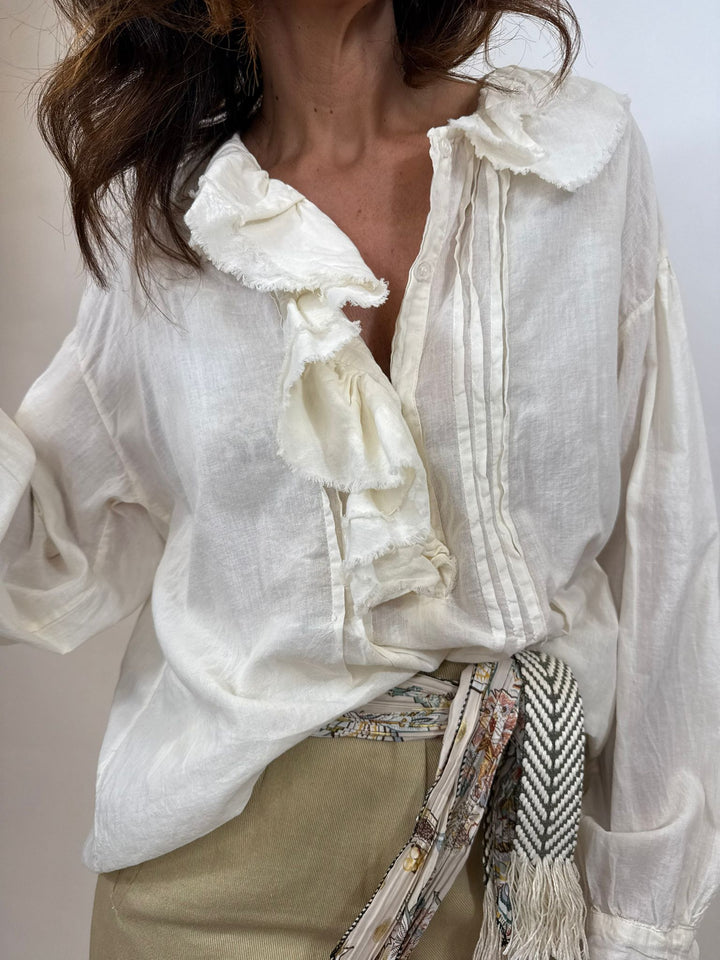 Blouse Genova Melle D Ecru