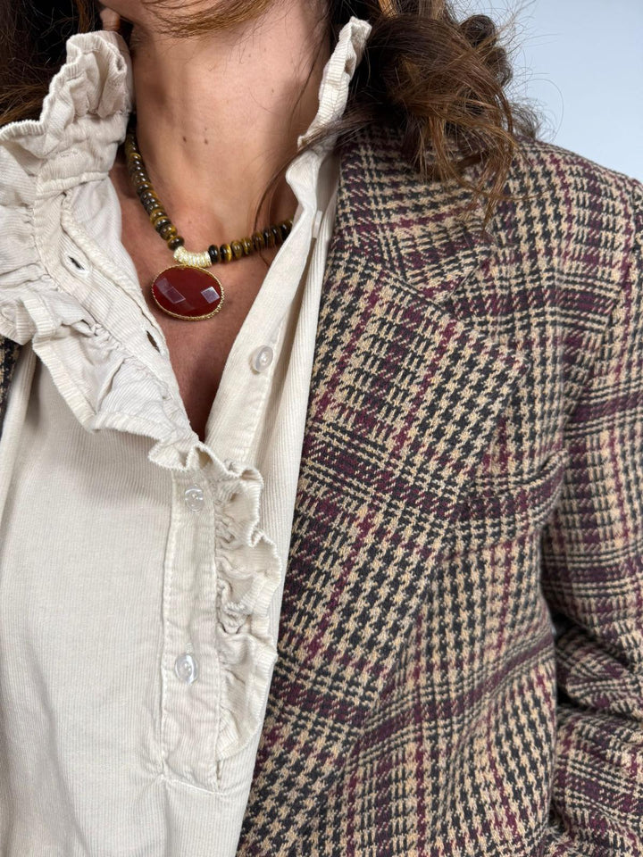 Blouse Rosalia  couleur Craie  MelleD 