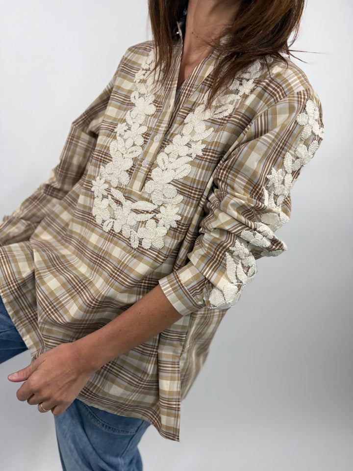 Blouse alep Coloris beige 