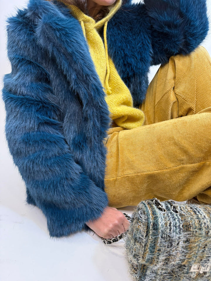 Blouson Dospa Melle D Bleu Acier