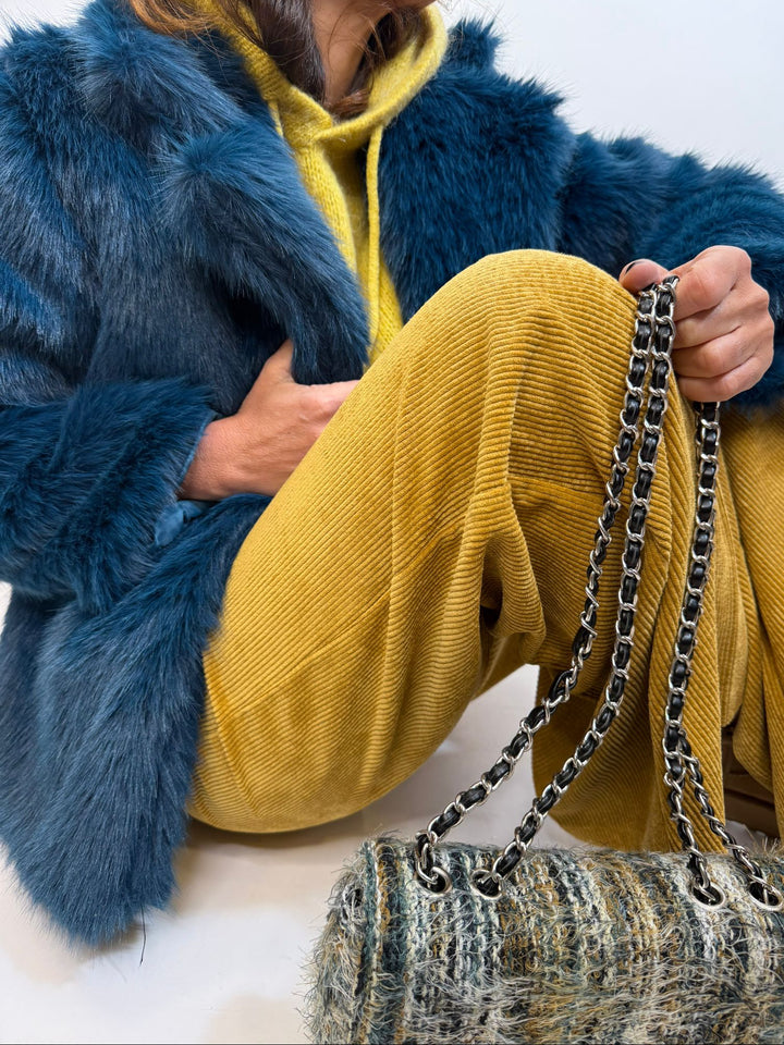 Blouson Dospa Melle D Bleu Acier 1