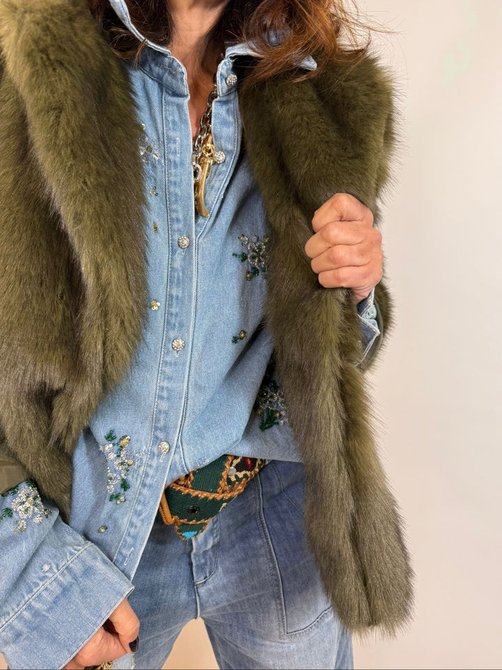 Blouson Dospa Melle D Kaki 2