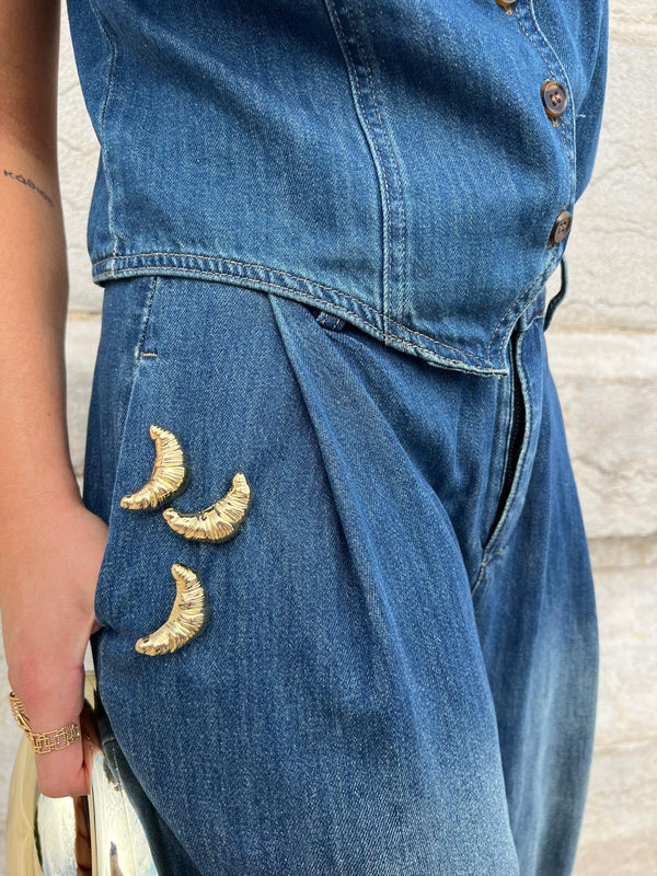 Broche Croissant 1