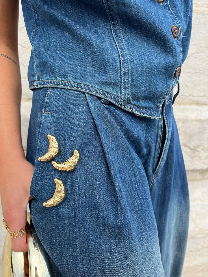 Broche Croissant 1