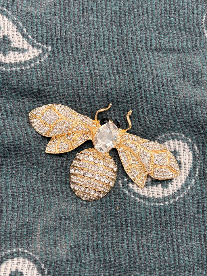 Broche Danae Blanc 1