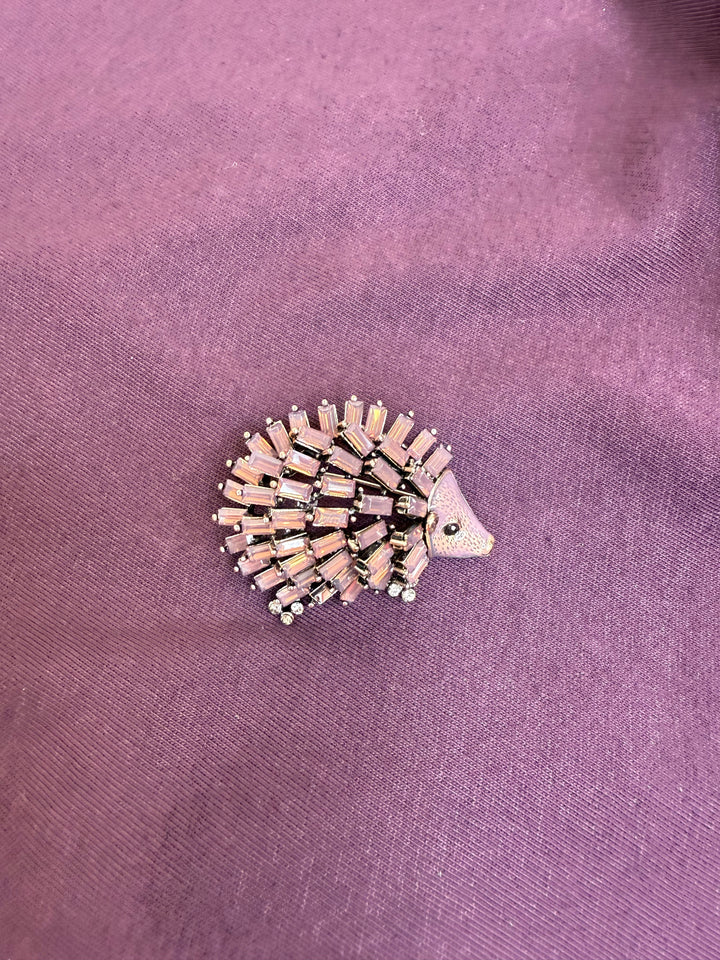 Broche Heri Rose Clair