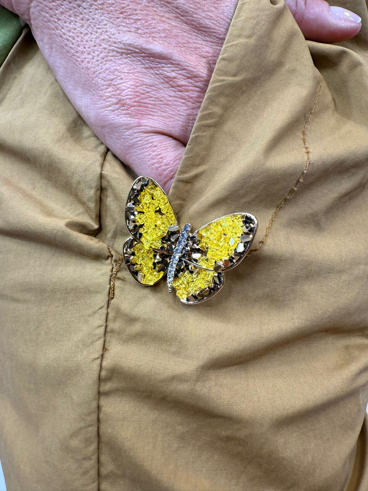 Broche Strong Jaune