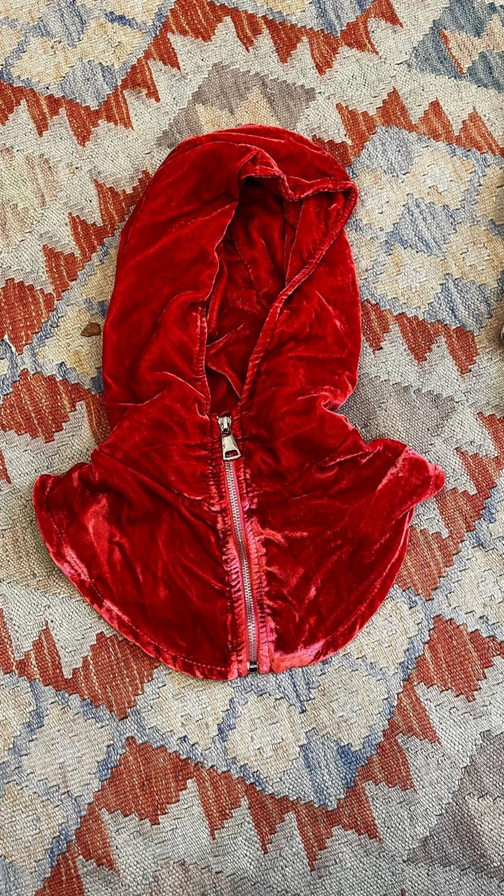 Cagoule Lina Melle D Rouge corail 