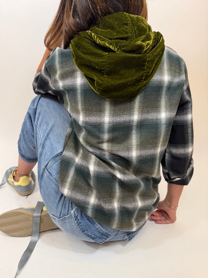 Cagoule Lina Melle D Vert Kaki 