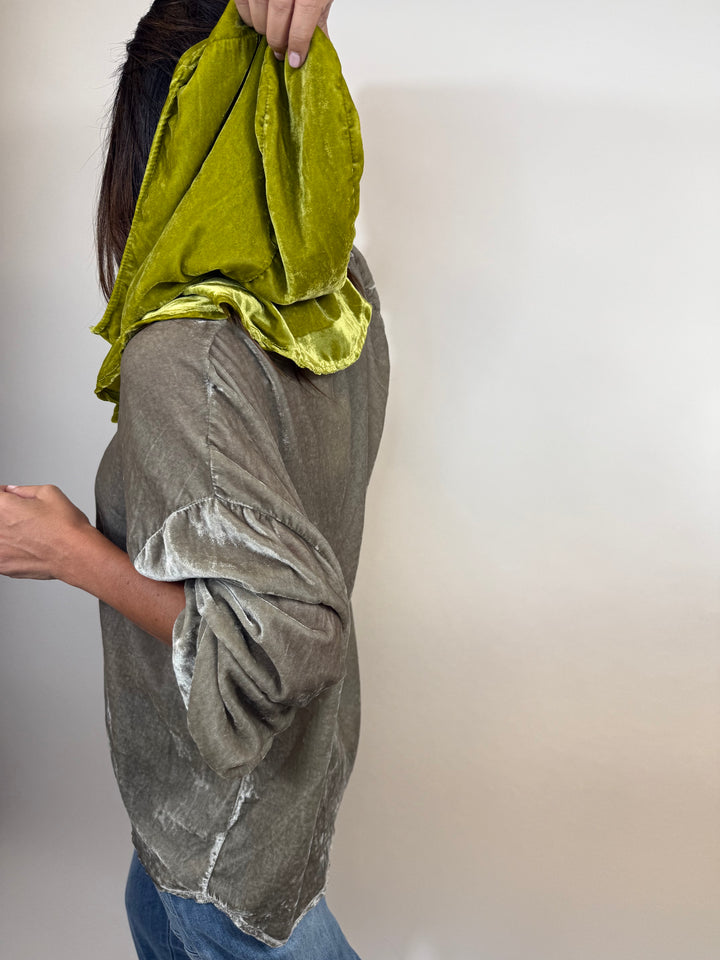 Cagoule Lina Melle D vert anis 