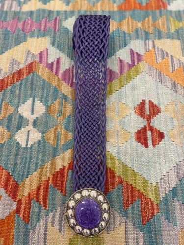 Ceinture Brune Violet