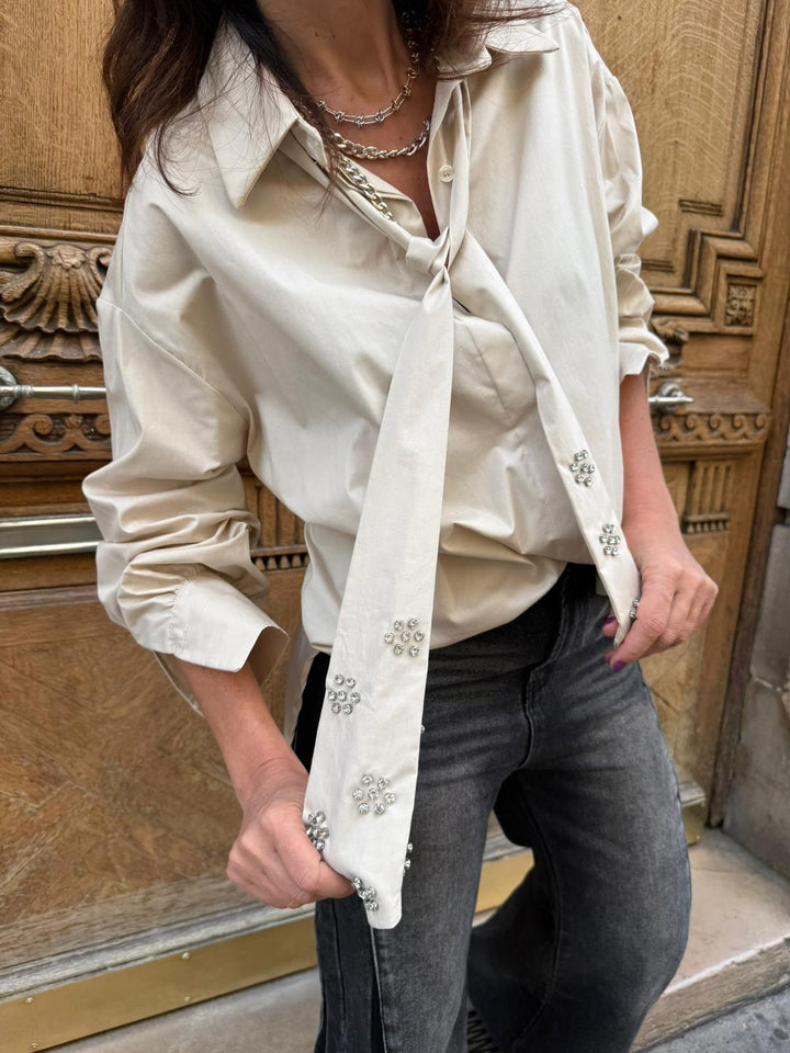 Chemise Ariana Melle D Beige 1