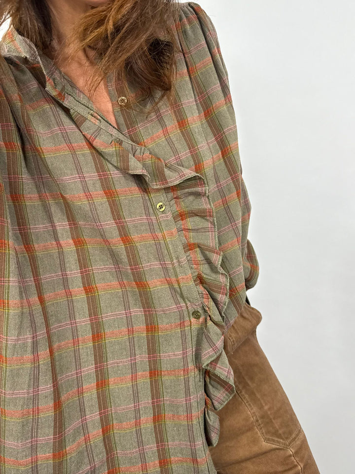 Chemise Beverly Melle D kaki 5