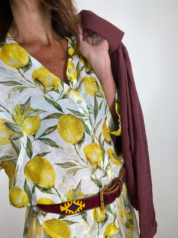 Chemise Citrus  de face