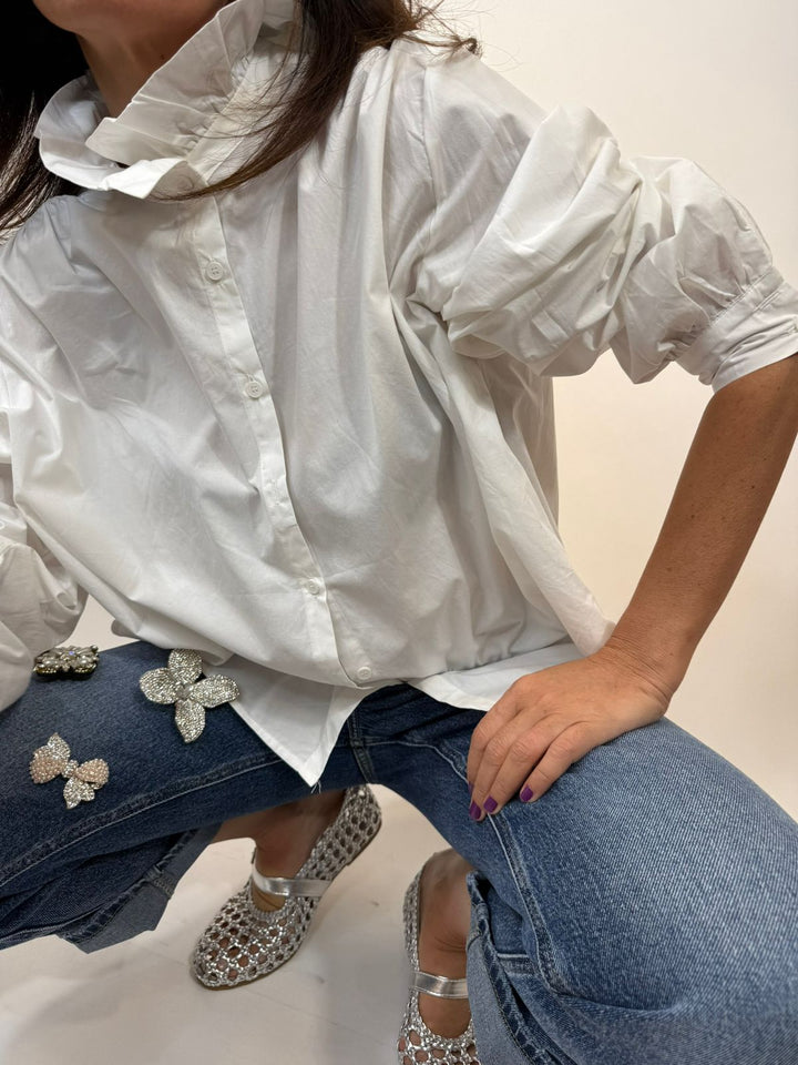 Chemise Etincelle Melle D Blanc