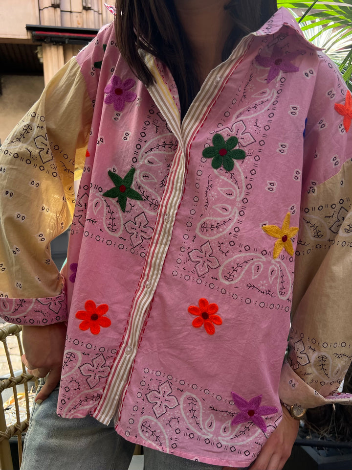 Chemise Flora Rose 2