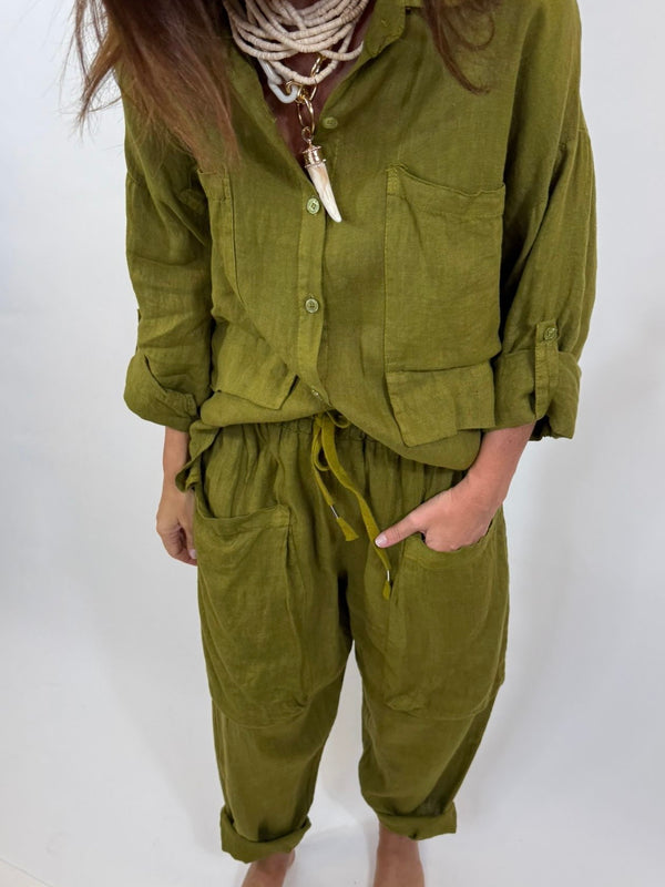 Chemise Ginger Vert Olive