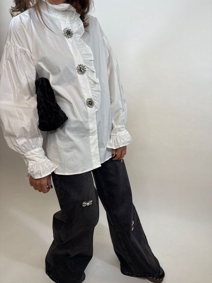 Chemise Mathilda Melle D blanche 2