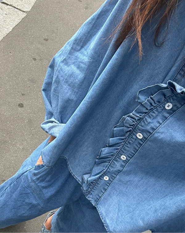 Chemise Oslo Bleu