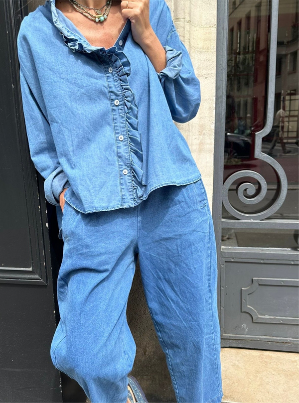 Chemise Oslo Bleu 2