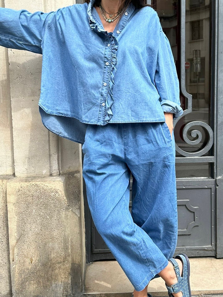 Chemise Oslo Bleu 3