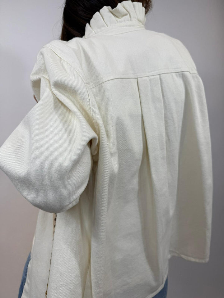 Chemise Plava Melle D Ecru 2