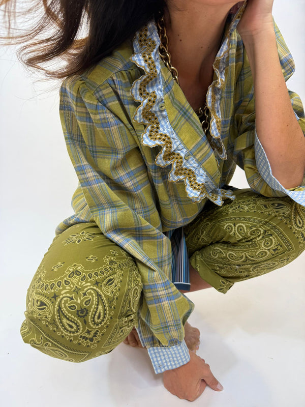 Chemise Rina Melle D Jaune Mais