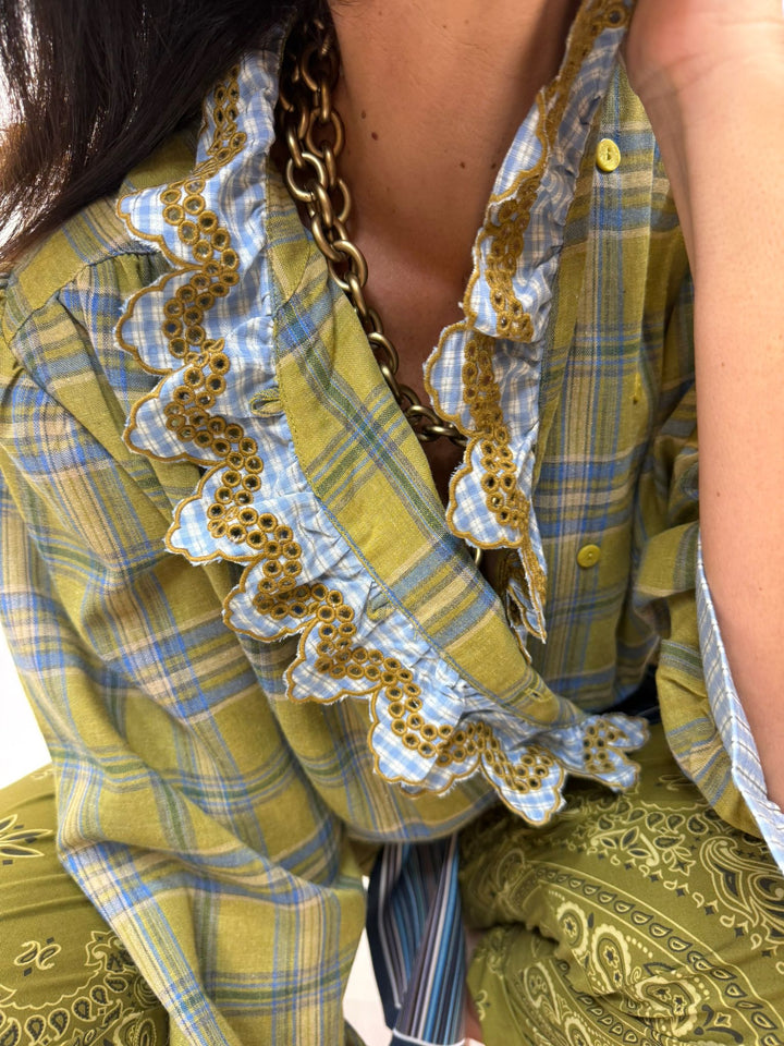 Chemise Rina Melle D Jaune Mais 1