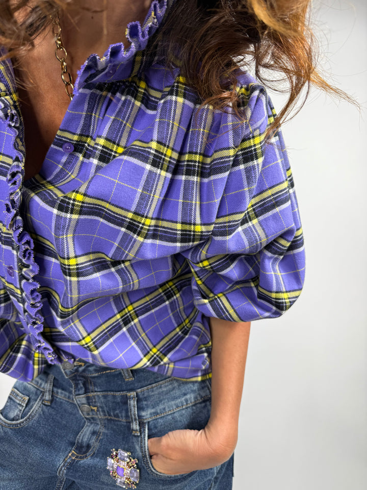 Chemise Square Melle D Violet 