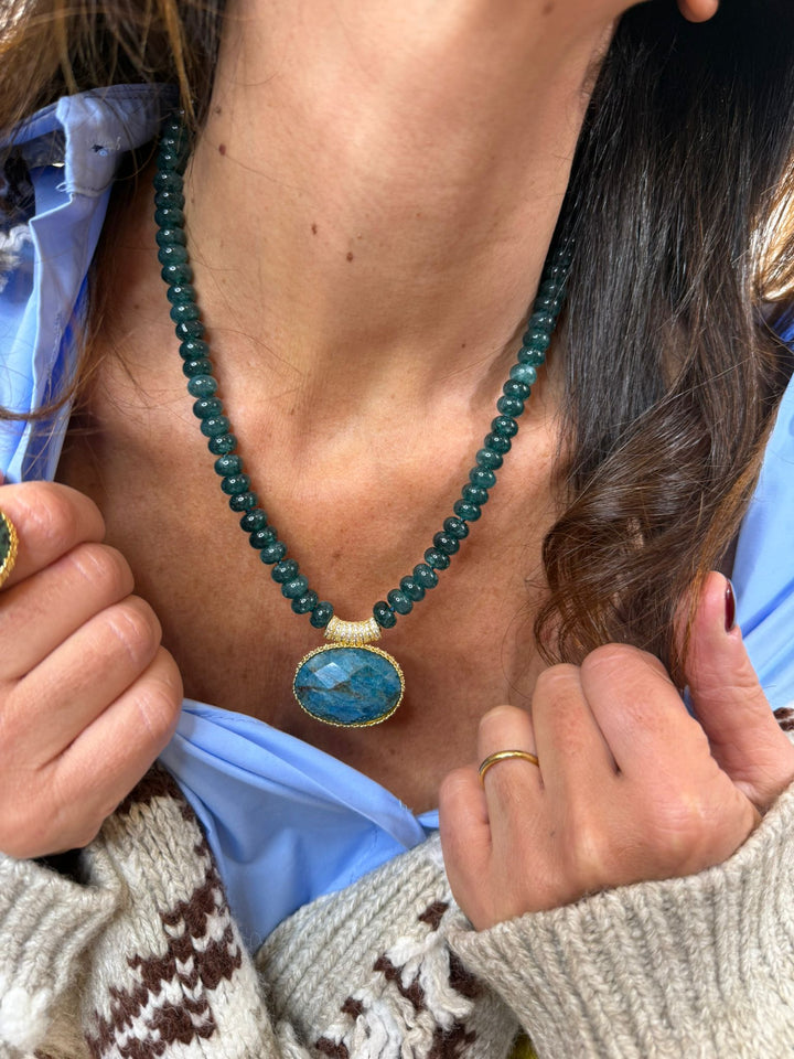 Collier Alena Melle D Bleu