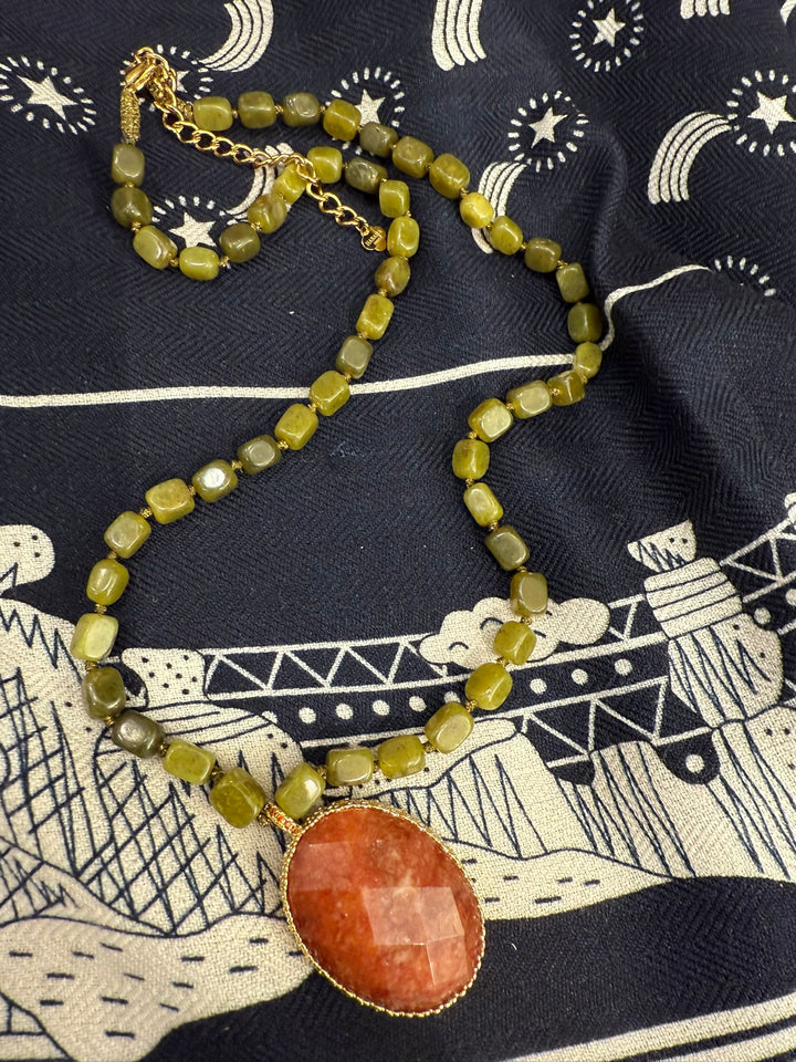 Collier Alto Melle D Cornaline 1