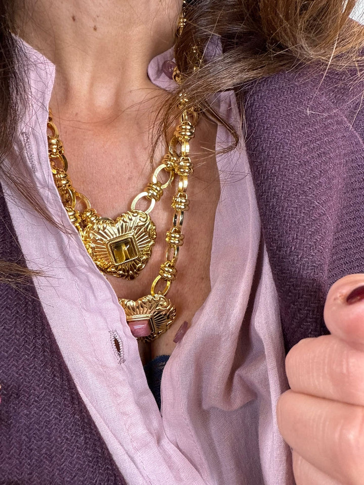 Collier Corazon Melle D 6