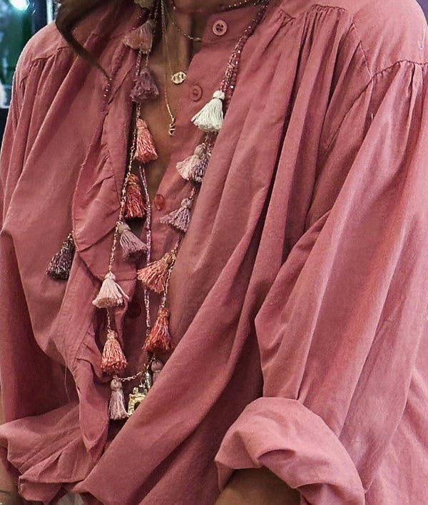 Collier Pompons Melle D