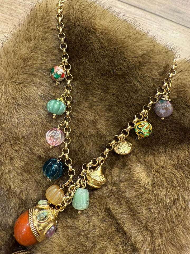 Collier Ponpon Melle D 1