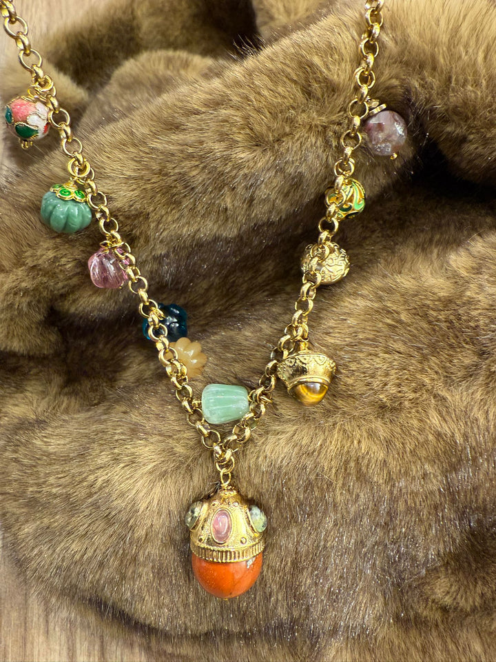 Collier Ponpon Melle D 2