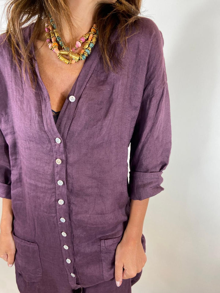 CombiPantalon Zelie Prune 1