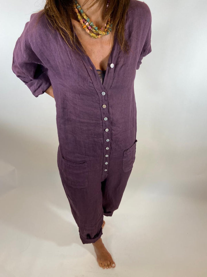 CombiPantalon Zelie Prune 3