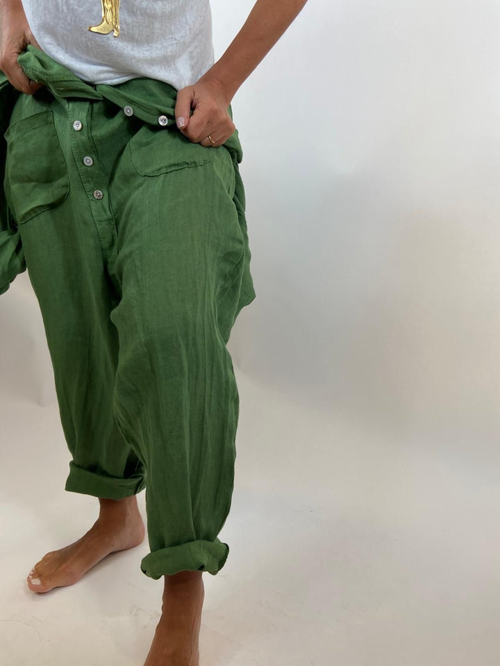 CombiPantalon Zelie Vert 3