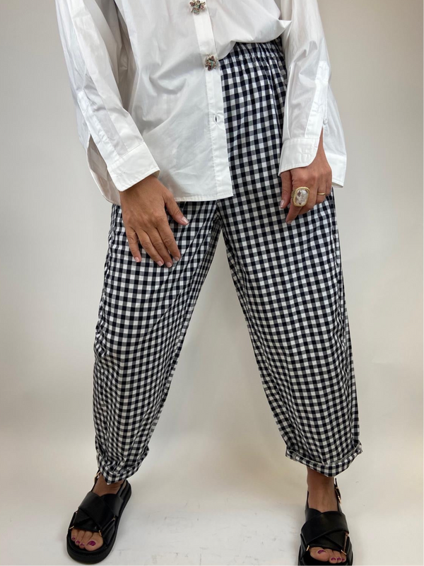 Pantalon Giovanni -  L'Allure Vichy Chic et Facile
